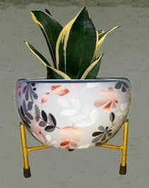 Mini Apple Ceramic Tabletop Pot (15x15 cm)