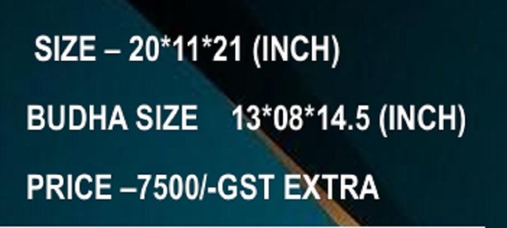 Handcrafted Brass Meditating Buddha Under Bodhi Tree