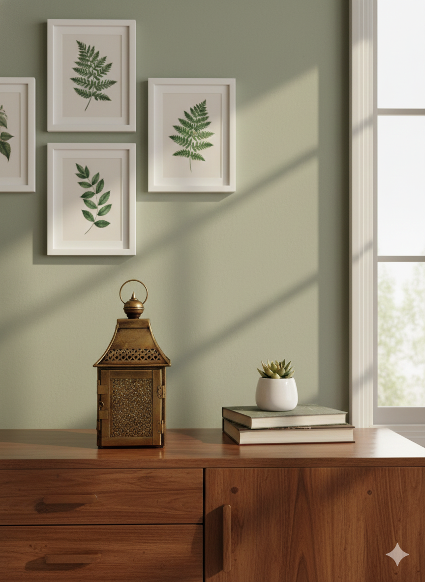 Traditional Brass Lantern Diya | Sacred Temple Decor & Pooja Room Accent