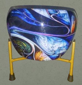 Mini Apple Ceramic Tabletop Pot (15x15 cm)