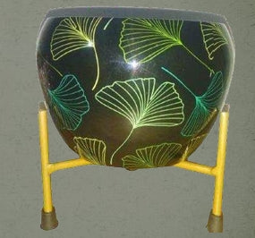 Mini Apple Ceramic Tabletop Pot (15x15 cm)