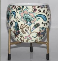 Mini Apple Ceramic Tabletop Pot (15x15 cm)