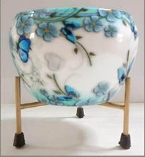 Mini Apple Ceramic Tabletop Pot (15x15 cm)